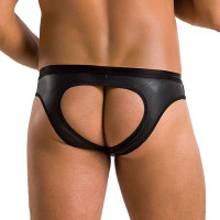 Чоловічі сліпи з вирізами Passion 041 Slip Joe Black L/XL