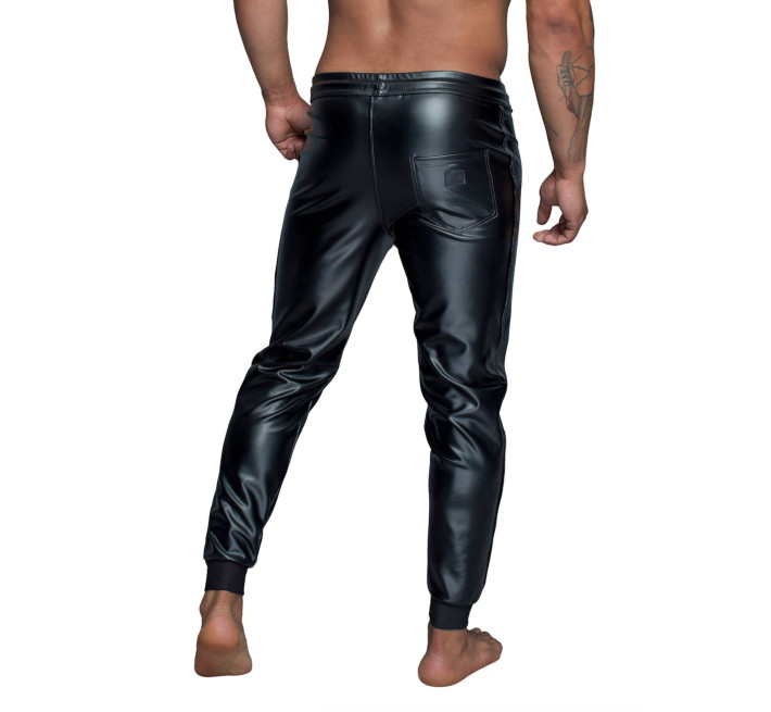 Мужские треггинсы Noir Handmade H063 Powerwetlook treggings, XXL, мокрый эффект