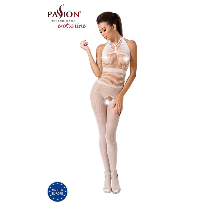 Бодистокинг Passion BS048 Белый S/M/L