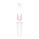 Еротичний костюм зайчика Obsessive Bunny suit 4 pcs costume pink L/XL