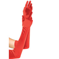 Длинные атласные перчатки Leg Avenue Extra Long Satin Gloves, One Size, красные Длинные атласные перчатки Leg Avenue Extra Long Satin Gloves, One Size, красные