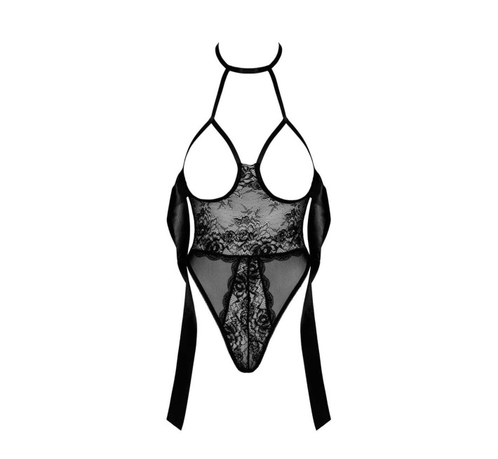 Боді Noir Handmade Kissable Sexy Kiss Body Black L/XL