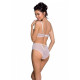 Еротичний комплект з малюнком Passion LOVELIA BIKINI white XXL/XXXL