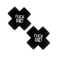 Пестиси на груди Art of Sex - Fuck me, Чорний