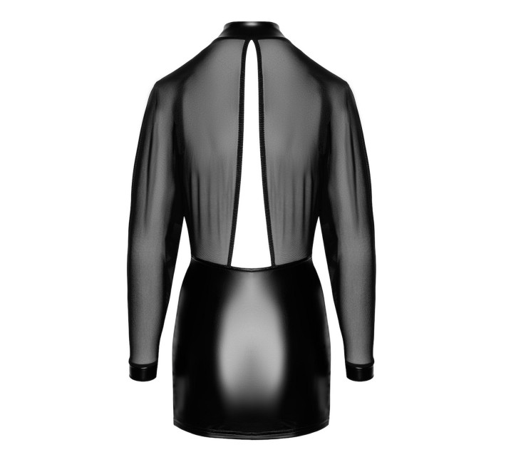 Платье Noir Handmade F348 Powerwetlook and tulle dress - 6XL