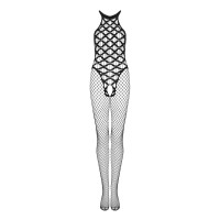 Сітчастий бодістокінг з імітацією боді Obsessive Bodystocking G332 чорній S/M/L Сітчастий бодістокінг з імітацією боді Obsessive Bodystocking G332 чорній S/M/L