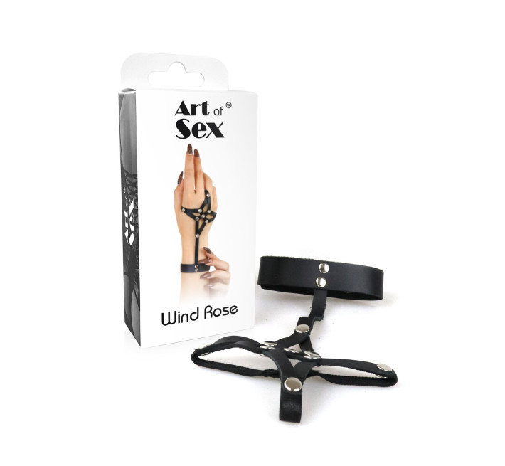 Украшение на руку Art of Sex - Wind Rose star, цвет Черный