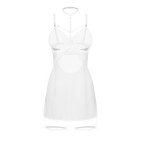 Бебі-долл Obsessive Arrowel White chemise 2XL/3XL
