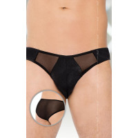 Трусы Softline Thong 4466 Черные M/L Трусы Softline Thong 4466 Черные M/L