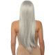 Парик Leg Avenue 33″ Long straight center part wig Grey