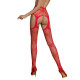 Эротические колготки-бодистокинг Passion ECO S001 red