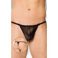 Чоловічі труси SoftLine Thong 4434 Чорні S/M/L