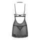 Сорочка Obsessive Donarella chemise & thong XL/2XL