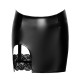 Юбка Noir Handmade F345 Powerwetlook skirt with garter - L