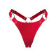 Трусики из натуральной кожи Feral Feelings - String Bikini Red