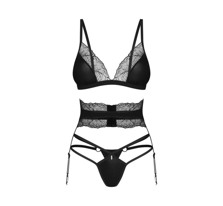 Комплект Obsessive Lobellis 3-pcs set M/L