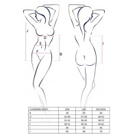 Сексуальне Боді Passion Erotic Line CHARMING BODY XXL/XXXL- Чорне