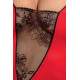 Розкішне Боді Passion BRIDA BODY XXL/XXXL Червоне