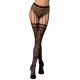 Еротичні колготки Passion S003 Чорні S/M/L
