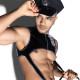 Мужской эротический костюм полицейского JSY «Отважный Луи» One Size, боди, кепка, наручники