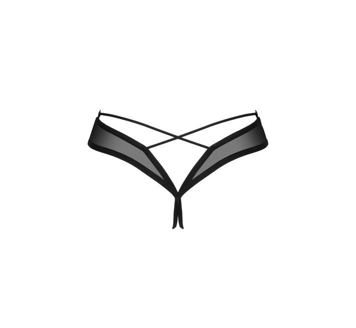 Трусики Obsessive Roxelia crotchless thong XL/2XL