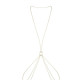 Ланцюжок для тіла Bijoux Indiscrets Magnifique 8 Body Chain Золотий