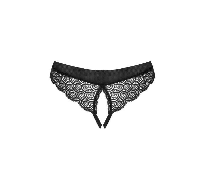 Трусики з доступом Obsessive Chemeris crotchless panties XS/S