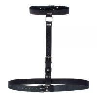 Гартер sLash Double Ring of Humiliti, Smooth Black