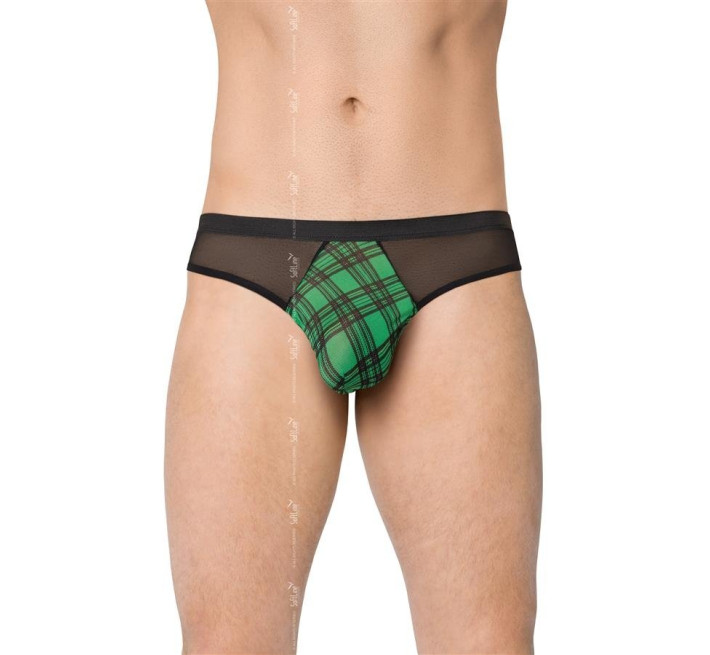 Чоловічі стрінги SoftLine Mens Briefs 4524 Зелені M/L