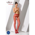 Эротические колготки Passion S021 Красные S/M/L