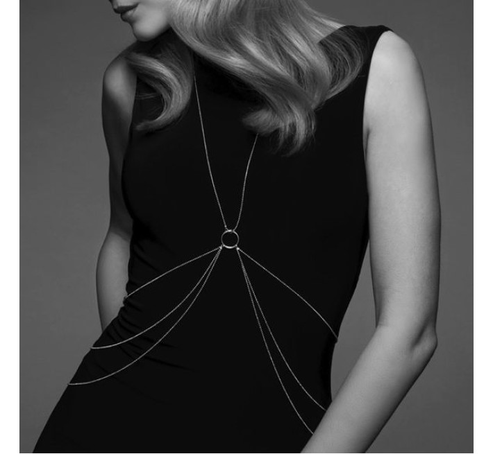 Ланцюжок для тіла Bijoux Indiscrets Magnifique 8 Body Chain Золотий