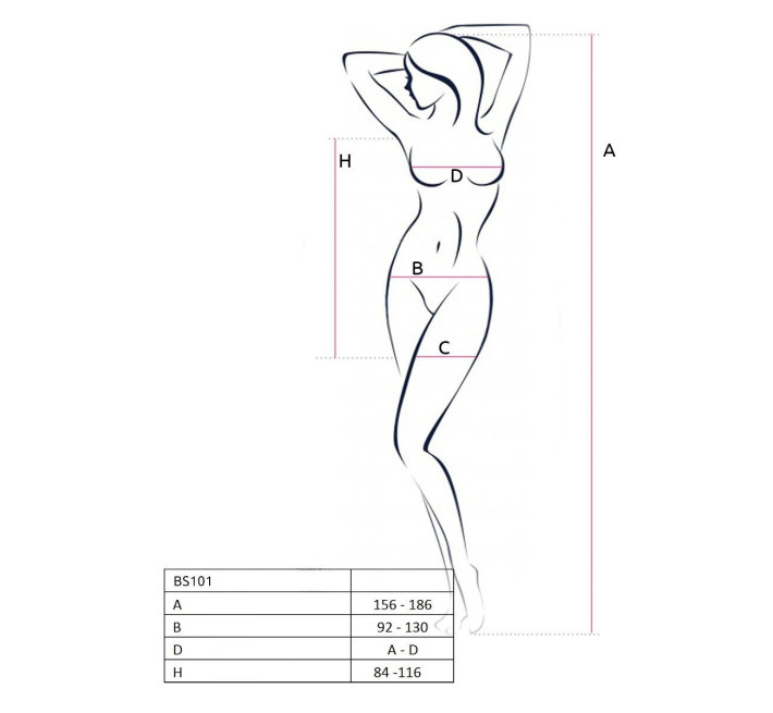 Полупрозрачное мини-платье Passion BS101 One Size, red, рукава-митенки