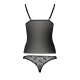 Комплект білизни Passion MELISSA SET black S/M