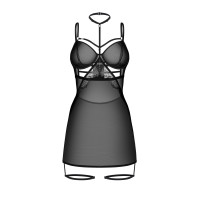 Бебі-долл Obsessive Arrowel Black chemise S/M