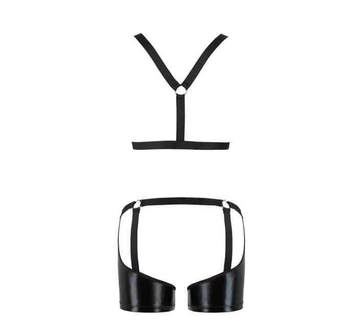 Комплект эротического мужского белья Passion 047 Set John black XXL/XXXL