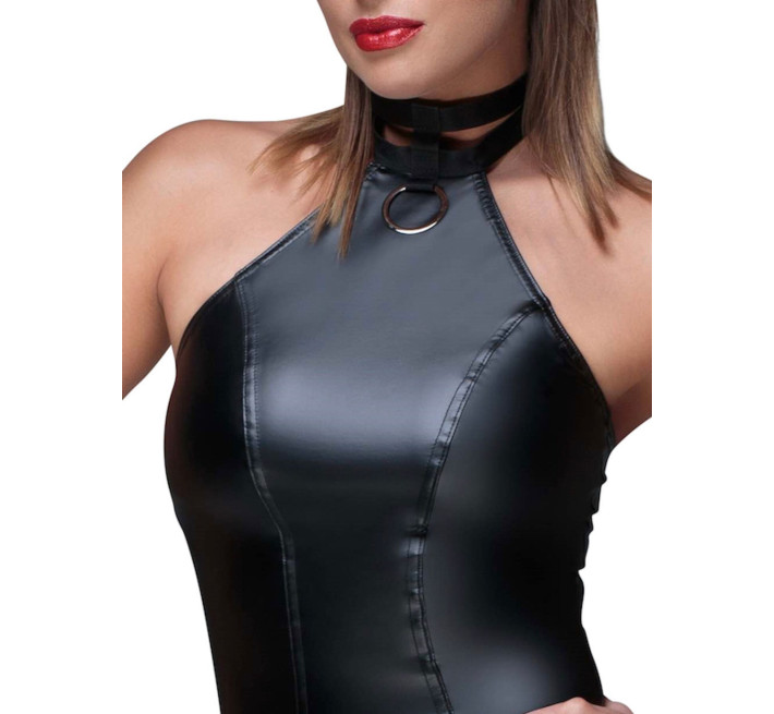 Платье-карандаш с мокрым эффектом Noir Handmade F160 Powerwetlook pencil dress, XL