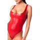 Боді Noir Handmade F352 Red powerwetlook body - XL
