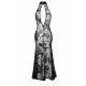 Длинное сетчатое платье Noir Handmade F239 Long tulle dress, M