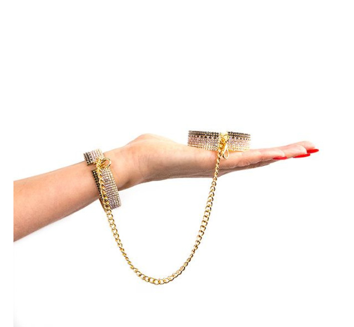 Лакшері наручники-браслети із кристалами Rianne S: Diamond Cuffs, подарункова упаковка