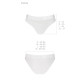 Трусики с прозрачной вставкой Passion PS006 PANTIES XL, white