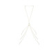 Ланцюжок для тіла Bijoux Indiscrets Magnifique 8 Body Chain Золотий