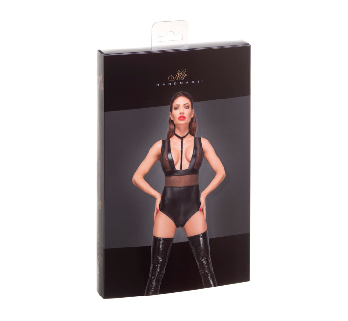 Боди с мокрым эффектом Noir Handmade F183 Powerwetlook body, 3XL