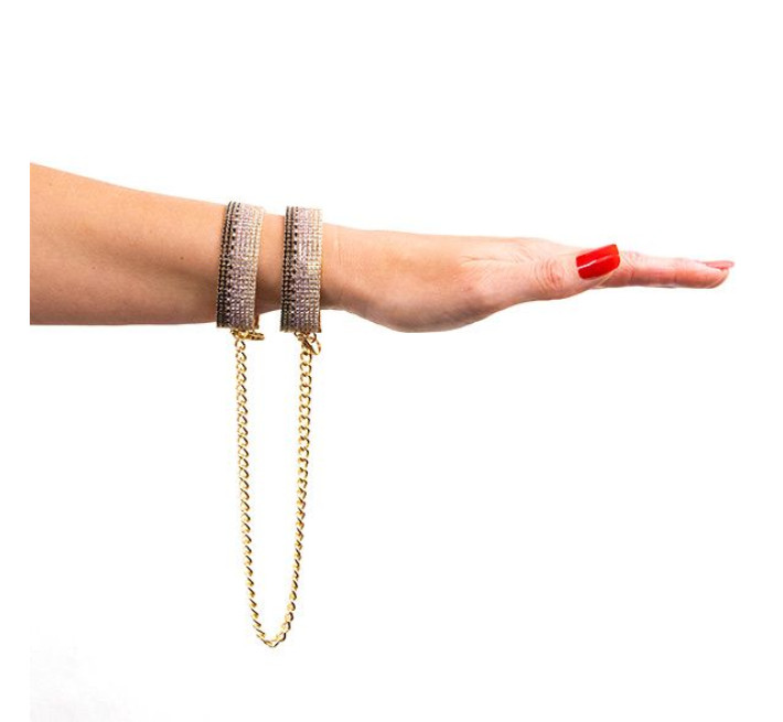 Лакшері наручники-браслети із кристалами Rianne S: Diamond Cuffs, подарункова упаковка