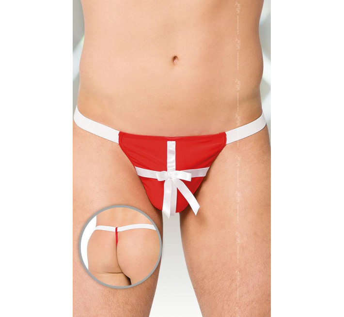 Трусы Softline Thong 4439 Красные S/L