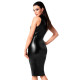 Платье Noir Handmade F337 Powerwetlook midi dress - L