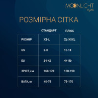 Сетчатое платье Moonlight Model 17 Black XS-L