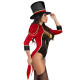 Костюм циркачки Leg Avenue Ravishing Ringmaster Bodysuit S