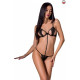 Комплект белья Passion QUENTRIS BIKINI Черный XXL/XXXL