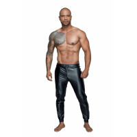 Чоловічі трегінси Noir Handmade H063 Powerwetlook treggings, 3XL, мокрий ефект