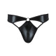 Чоловічі стринги Passion 033 Thong Paul Black XXL/XXXL
